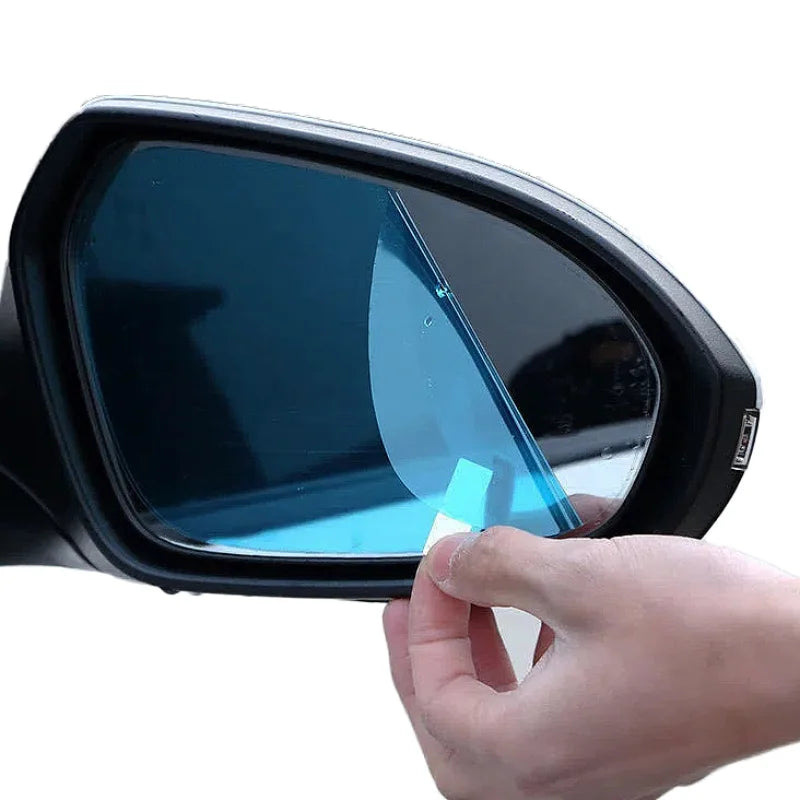 Car mirror rain blockers