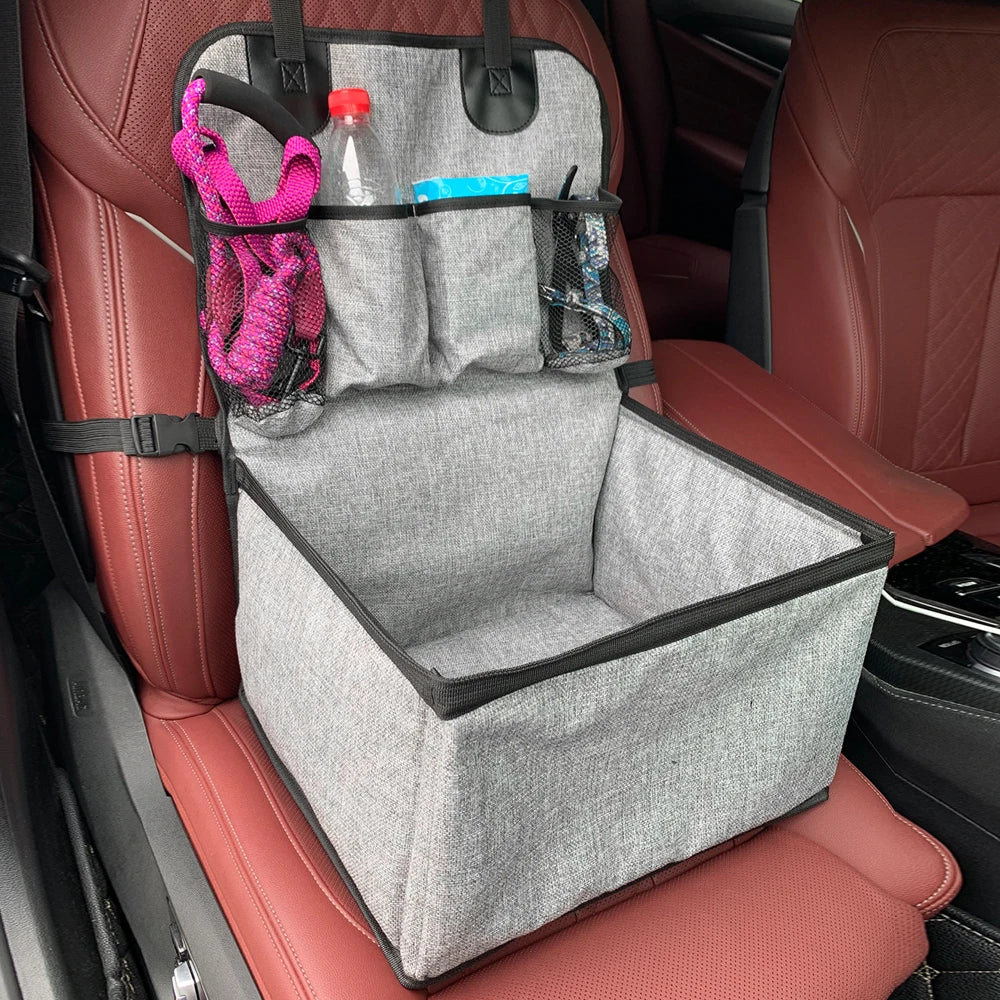 Asiento de coche para perros pequeños