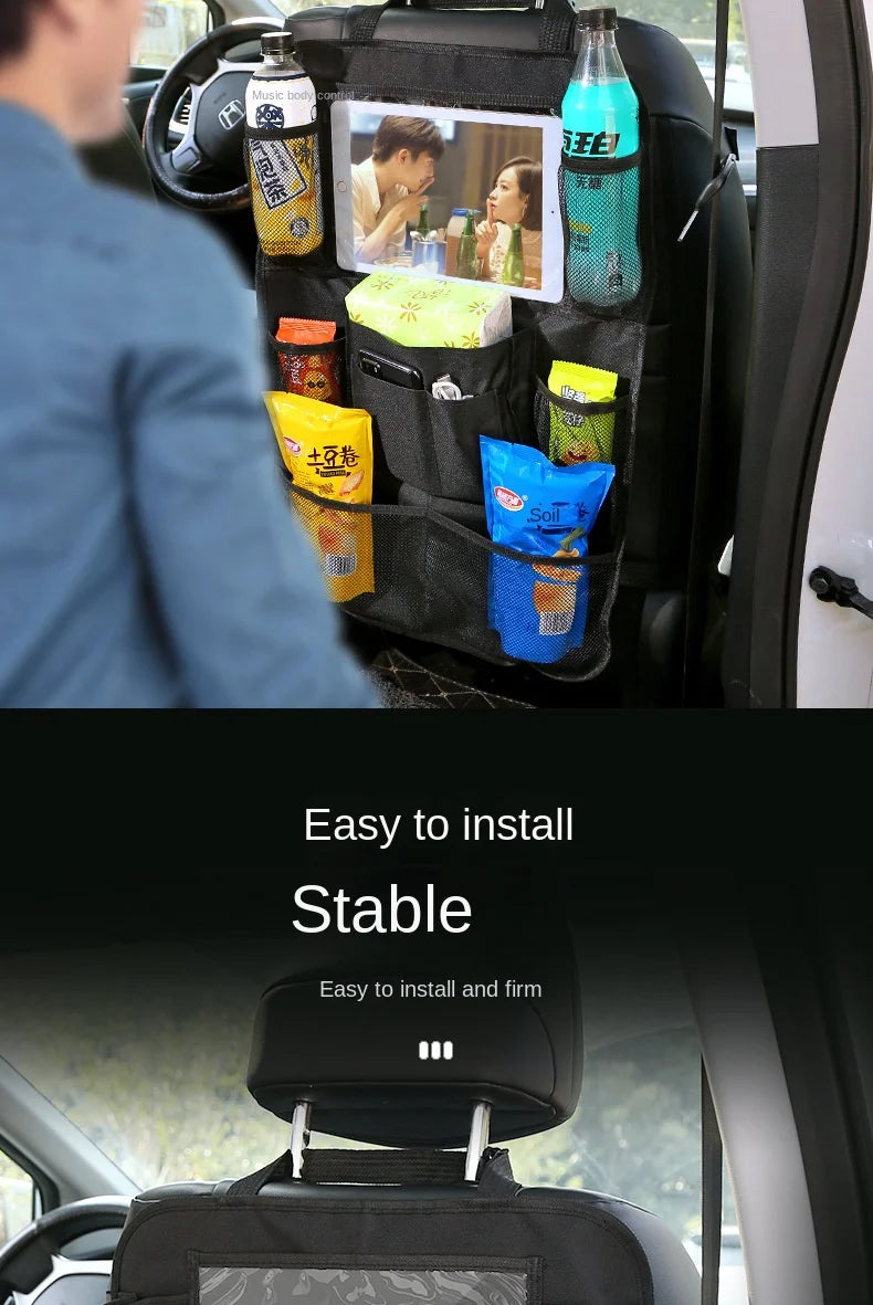 Organizador de asiento trasero
